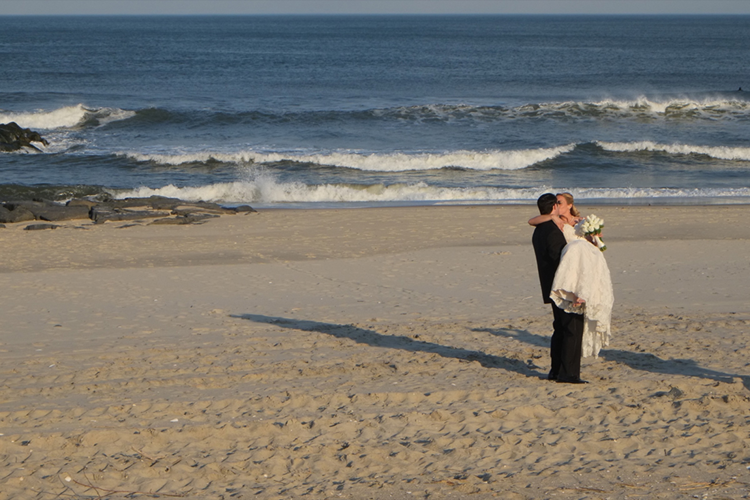 Couple on a beach