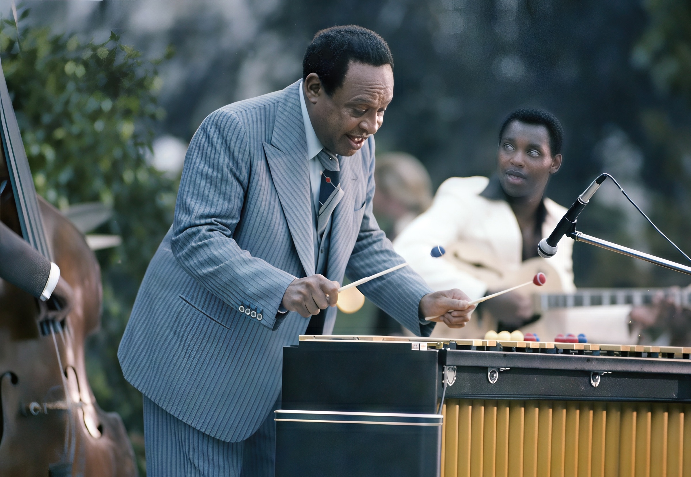Vibraphone player at the White House Jazz Festival